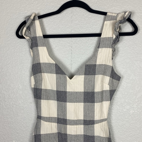 Native Youth grid pattern tie back dress - Picture 3 of 8